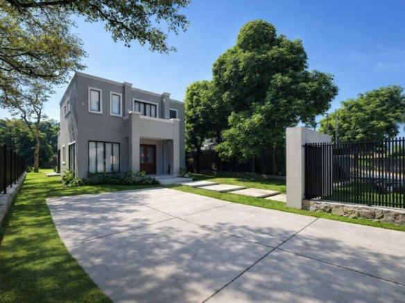 moderne architektenvilla lambare frontansicht 3