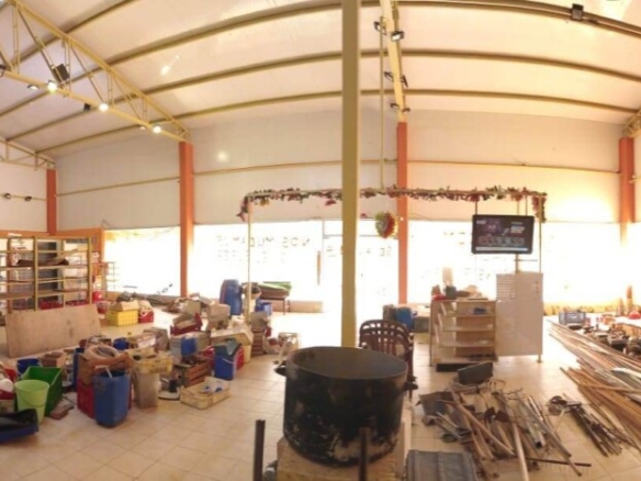 Gewerbe- & Lagerhalle mit Büro und Wohnbereich (Teil 1/2)